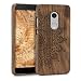 Produktbild kwmobile Hülle für Xiaomi Redmi Note 4/Note 4X - Walnussholz Case Handy Schutzhülle - Hardcase Cover Aufgehende Sonne Design Dunkelbraun