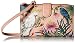 Produktbild ANUSCHKA Damen Echtleder Handy Tasche Brieftasche - handbemalt Original Artwork, Cockatoo Sunrise, One size