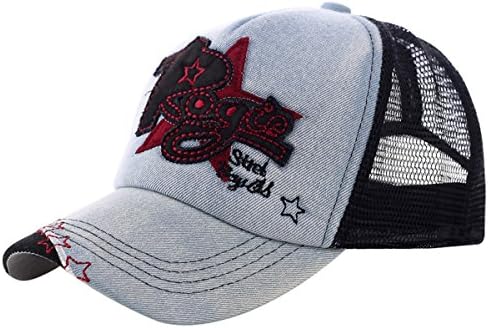 WEIMING INC Summer Baseball Cap Outdoor net Cap Sun Hat, Duck Tongue, Sun Hat, Student Cap. (Black)