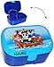 Produktbild Lunchbox / Brotdose - " Piratenschiff & Pirat " - incl. Name - mit extra Einsatz / herausnehmbaren Fach - Brotbüchse Küche Essen - für Mädchen & Jungen - Piraten / Seefahrer - Säbel - Piratenschatz - Schatztruhe - Kinder Vesperdose - Brotzeitdose / Fächer / Trennwand - Fächern - Brotzeitbox - Brotzeit Tasche - Vesperbrotdose - Pit Planke