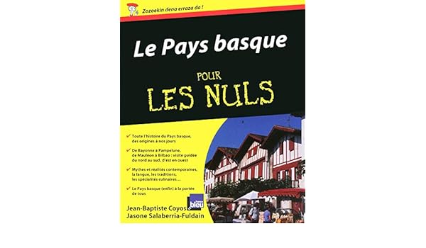 Le Pays Basque Pour Les Nuls Amazoncouk Jean Baptiste - 