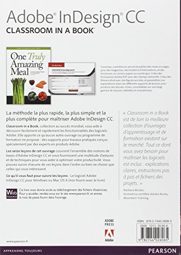 Book's Cover of Adobe InDesign CC
