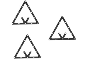 ‎ALOMEJOR Alomejor Billard Tischaufkleber 6PCS Filmpapier f¨¹r Tischbillard ¨C Magic Rack & Queue Zubeh?r mit 9/10 Ball Papier