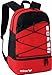 Produktbild erima Multifunktionsrucksack mit Bodenfach, Rot/Schwarz, 48.5 x 36 x 3.5 cm, 16 Liter, 723341