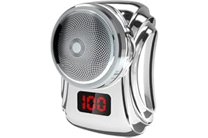 BESELOA Mini Rasierer,Mini Shave Tragbarer Elektrorasierer,Elektrischer Rasierer Herren,Leichter Taschenrasierer, USB Wiederaufladbare für Familien, Reisen