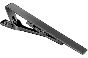 SYCLOPAK Pince A Cravate Homme,Pince Cravate Homme,Pince Cravate,Pince À Cravate,Tie Clip,Antidérapant Cravate Clips,Pinces À Cravatset E De Mariage Minimaliste Régulière,Épingles À Cravate Classiques Argent