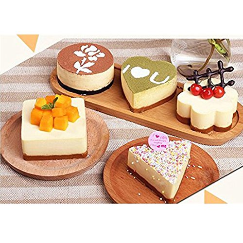 sourcingmap® 5 in 1 Edelstahl Plätzchen Kuchen Ausstechform Fondant Scherblock Form Werkzeug - 4