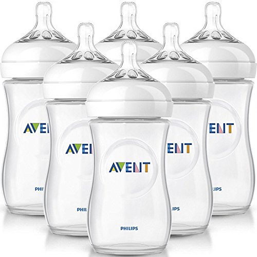 Philips AVENT: 6x260ml Babyflaschen Set NATURNAH NATURAL SCF693/37 Flaschenset