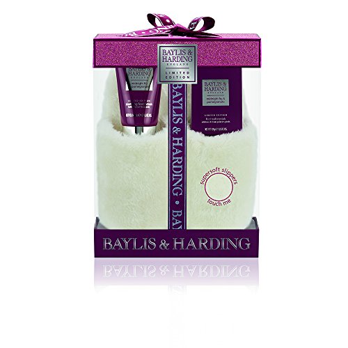 Baylis & Harding Midnight Fig and Pomegranate Slipper Set
