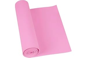 Pink EVA Foam Cosplay, Do²ping 2mm Foam Sheets for Crafts, 49''x13.5'' with High Density 86kg/m3 for Carft Costume DIY Project (2mm Pink)