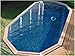 Produktbild Waterclip Myconos Holz-Pool, 955 x 477 x 147 cm, oberirdisch, zehnteckig
