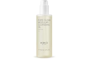 KIKO Milano Pure Clean Micellar Cleansing Oil, Olio Micellare Struccante E Detergente Per Il Viso