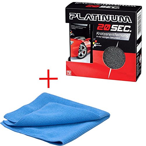 Preisvergleich Produktbild Platinum 20 Seconds + Mikrofasertuch / Professionelle Kratzerentferung in 20 sec