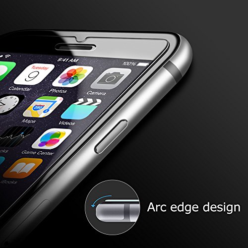 iPhone 6s Screen Protector,Coolreall 2-Pack Premium Tempered Glass Screen Protector Film For iPhone 6 and iPhone 6s [4.7 Inch / 3D Touch Compatible / 9H Hardness / 0.25mm / Ultra-Clear / Transparent]