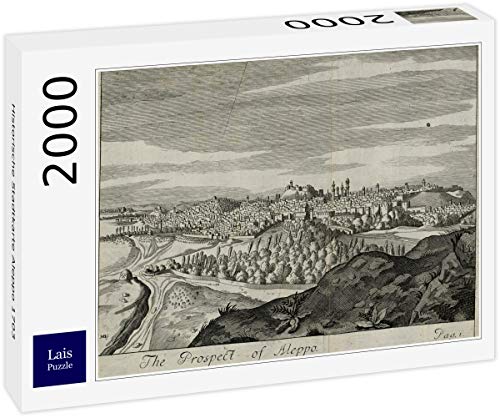 Preisvergleich Produktbild Lais Puzzle Historische Stadtkarte Aleppo 1703 2000 Teile