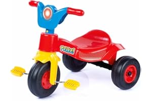 Dolu – Trike – 3 Wheeled Red Blue and Yellow Ride-On for Kids Aged 2 to 5