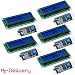 Produktbild AZDelivery  5 x HD44780 1602 LCD Modul Display Bundle mit I2C Schnittstelle 2x16 Zeichen mit Gratis eBook! (mit Blauem Hintergrund)