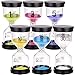 Produktbild Faburo Sanduhr Sanduhr, 6 Stück Sanduhr, Glas-Timer für Kinder, Heim- und Büro-Dekoration, inkl. Timer 1 min/3 min/5 min/10 min/15 min/30 min, 6 Farben