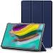 Produktbild TTVie Hülle für Samsung Galaxy Tab S5e - Ultra Dünn PU Leder Schutzhülle mit Standfunktion und Auto Aufwachen/Schlaf Funktion für Samsung Galaxy Tab S5e T720 / T725 (10,5 Zoll), Dunkelblau