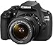 Produktbild Canon EOS 1200D SLR-Digitalkamera (18 Megapixel, 7,5 cm (3,0 Zoll) Display) Kit inkl. 18-55mm IS Objektiv + 16GB Eye-Fi Speicherkarte schwarz