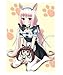Produktbild Lepilo Anime NEKOPARA Throw Pillow Cover Chocolat & Vanilla sayori Custom Zippered Rectangle Pillow Case (20x30 inch, QK-5)