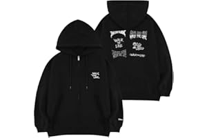 MURQ EN 2025 Concert WalkTheLine Hoodie Support Printed Sweatshirt Cotton Zipper Merch Shirt for Fans