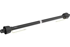 Kraftöverföringsaxel till PTO-Kraftuttag T4 1600-1760mm 460Nm 540v/min 40kW 55hk 2x 1 3/8" 6 tänder