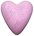 Megafizz Bath Hearts (Jasmine - with Glitter)