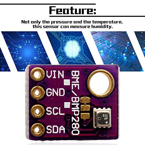 ARCELI BME280 – Modulo Sensore Digitale Di Temperatura, Umidità E Pressione 5V Con I2C/SPI Per Arduino E Raspberry Pi (2 Pezzi)