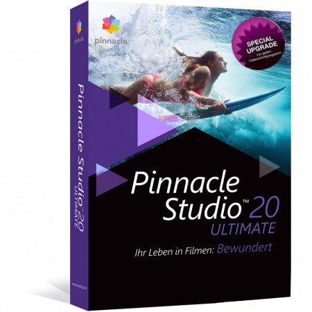 Preisvergleich Produktbild Pinnacle Studio 20 Ultimate / DVD Version / Upgrade