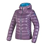 Producto Oficial Brekka Brekka Smart Living Outdoor brf15ww03 Holiday Down Jacket Woman edredón Capucha Mujer Trendy Chaqueta de Invierno, Plum