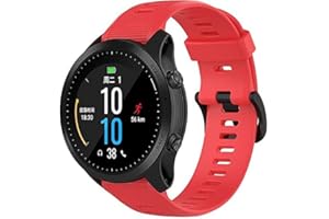 Chainfo Bracelet de Montre Compatible avec Garmin Forerunner 935 / Forerunner 945 / Forerunner 745, Bracelet Respirable de Montre-Bracelet de Silicone
