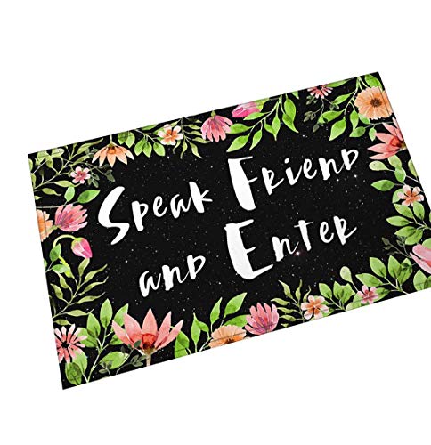 LM Floor mat, living room bedroom personalized printed carpet mat absorbent non-slip decorative door mat indoor entrance carpet,7,40x60cm