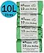 Produktbild 10 Liter X 100 Staubbeutel All biologisch abbaubare Caddy Müllbeutel 10l Küche – Speisen, Abfall Müllbeutel – EN 13432 – Kompost Staubbeutel