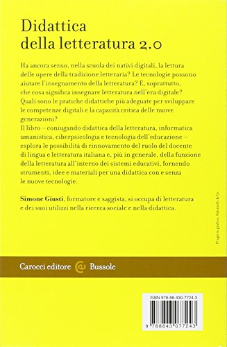 Book's Cover of Didattica della letteratura 2.0
