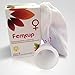 FemCup - Reusable Menstrual Cup Size (B) Large for Women over the Age of 30 Years (Clear) RS.449.00