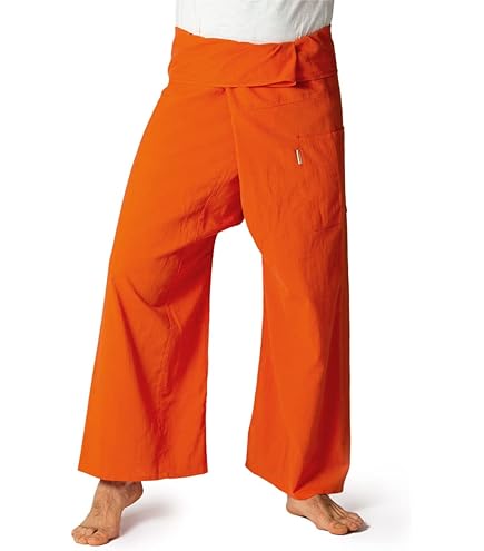 Pantaloni Da Pescatore Tailandese In Cotone - Taglia Unica, Uomo/Donna, Stile Comodo E Casual - Foto 3