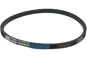 UXCELL sourcingmap O-470 Industrial Lawn Mower Rubber V Belt 470mm Inner Girth 10mm Width 6mm Height