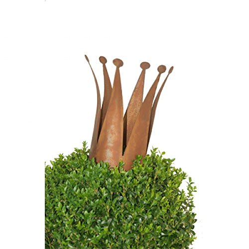 Krone schmal in Edelrost 25cm