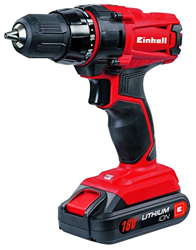 Einhell Akku Bohrschrauber TC-CD 18-2 Li (2 Li Ion Akkus, 18V, 1,3Ah,2-Gang, 38Nm, LED-Licht, Koffer) - 2