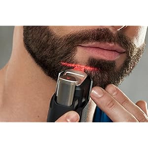 Philips Series 9000 Laser Guided Beard & Stubble Trimmer for Precise Symmetrical Beards -BT9297/13 - Image 2