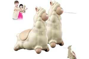 FICUGXD Spitting Llama Water Toy,Alpaca Water Toy, New Alpaca Interactive Water Sprayer,Animal Push Water Gun Sprinkler,Cute Outdoor Water Gun for Beach Fun, Yard, Summer-2pcs