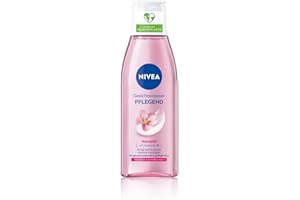 ‎NIVEA NIVEA Pflegendes Gesichtswasser für trockene und sensible Haut, veganer Toner fürs Gesicht mit Mandelöl reinigt & pflegt die Haut, mildes Gesichtswasser spendet intensive Feuchtigkeit (200 ml)