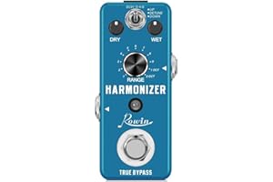 FEEGOW Rowin LEF-3807 Gitarren-Harmonizer-Pedal, digital, Pitch-Effektpedale, True Bypass