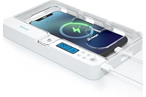 Scatola Blocco Telefono con Timer, Dayear Prigione del Telefono per Android/iPhone, Prevenire la Dipendenza/Tentazione da Telefono ((Translucent)