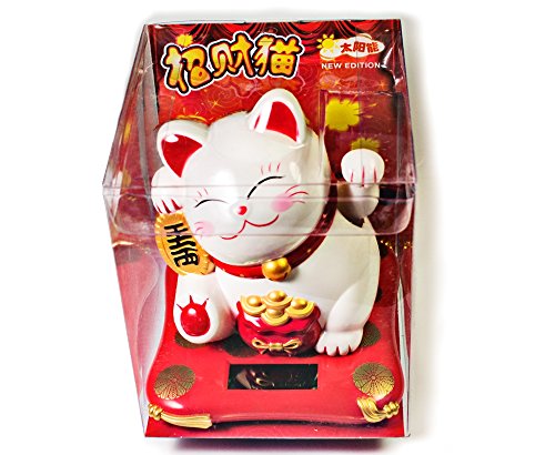 Fortune Cat Winkekatze Maneki Neko, 17 cm