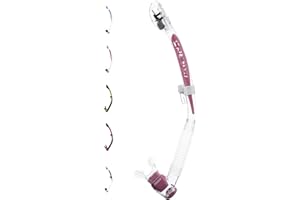 CRESSI Itaca Ultra Dry Snorkel - Tubo Respirador Seco, para Buceo y Esnórquel, Talla Única, Unisex Adulto