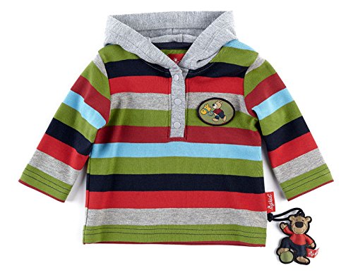 Sigikid Baby Boys Langarmshirt, Baby Shirt, Multicoloured (mehrfarbig M), 12-18 Months (Manufacturer size: 86)