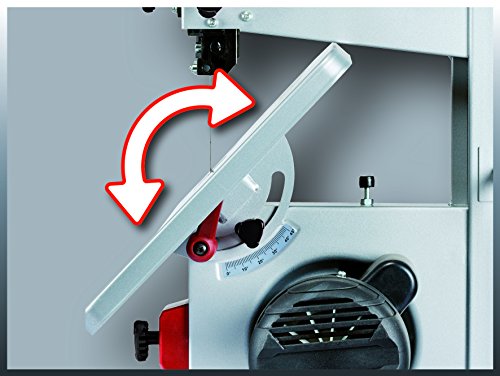 Einhell Bandsäge TC-SB 200/1 (250 W, max. Schnitthöhe 80 mm, Durchmesser Absauganschluss 36 mm, Parallelanschlag, Schiebestock) - 9