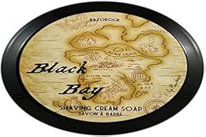 RazoRock Jabón de Afeitar Black Bay 150ml, Único, Estándar